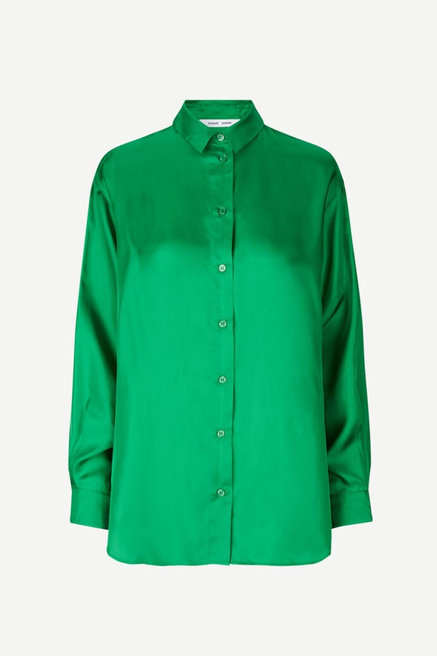 Hot Samsoe Samsoe Alfrida Shirt Fern Green