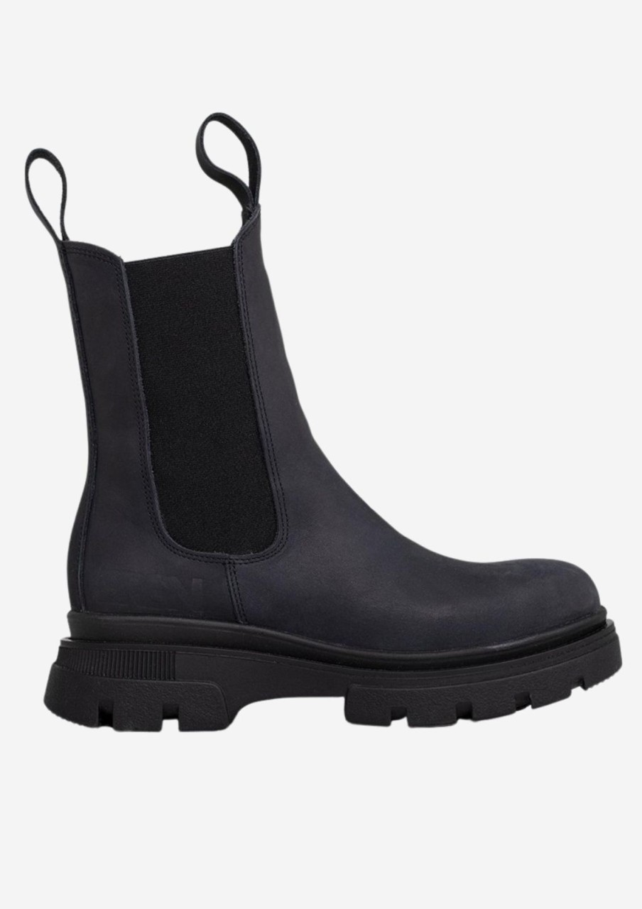 Clearance BRGN Waterproof Chelsea Boot Navy