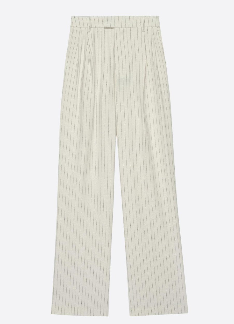 Online Rails Marnie Trousers Ivory Pinstripe