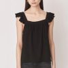 Online Mayla Valeria Top Black