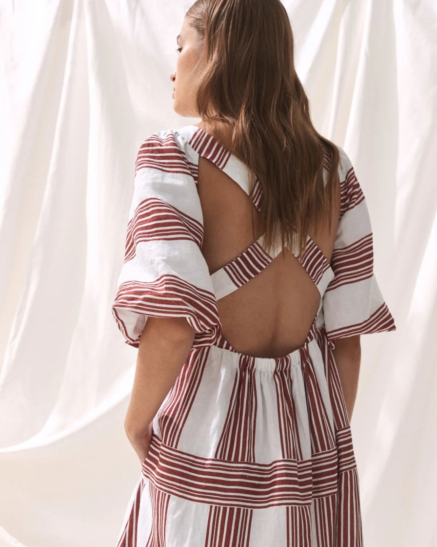 Hot Sancia Amalia Dress Mala Stripe