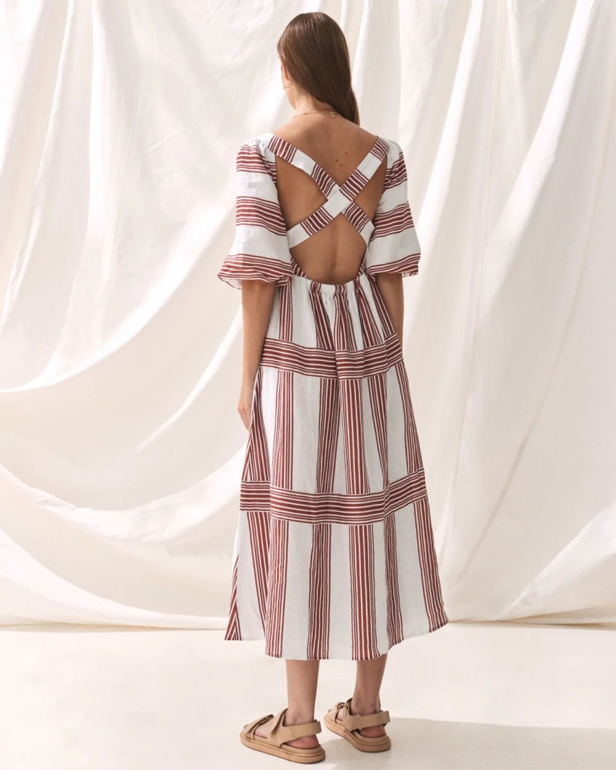 Hot Sancia Amalia Dress Mala Stripe