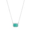 Wholesale Anna Beck Turquoise Cushion Necklace Silver