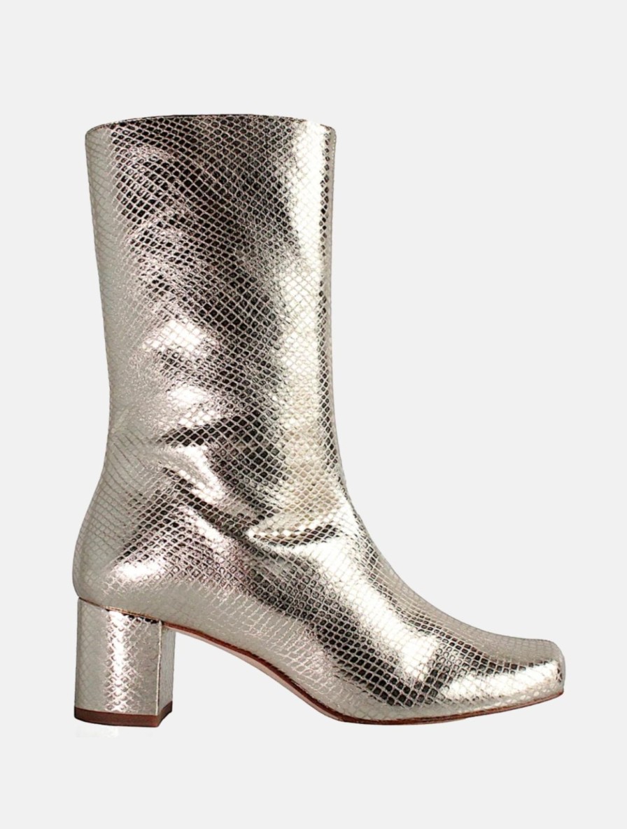 New Terry de Havilland Lola Gold Boot