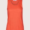 Hot Not Shy Yana Tank Top Coral