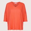 Best Not Shy Emilie T-Shirt Coral