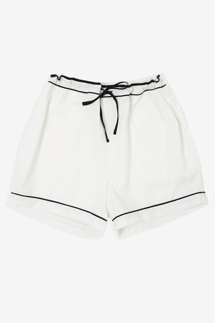 Online BREATHE Pj Shorts White