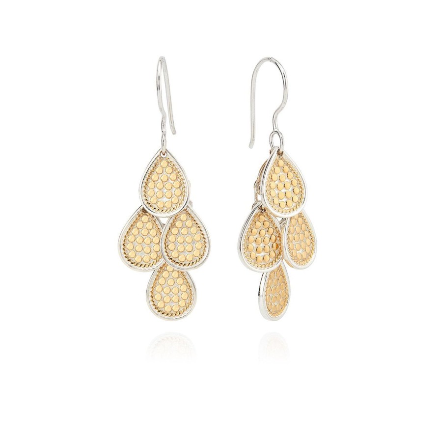 Hot Anna Beck Chandelier Earrings Gold/Silver