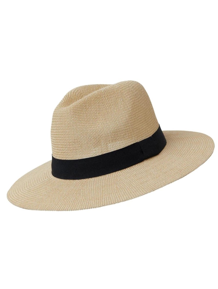 Best Somerville Scarves Panama Hat Black Band