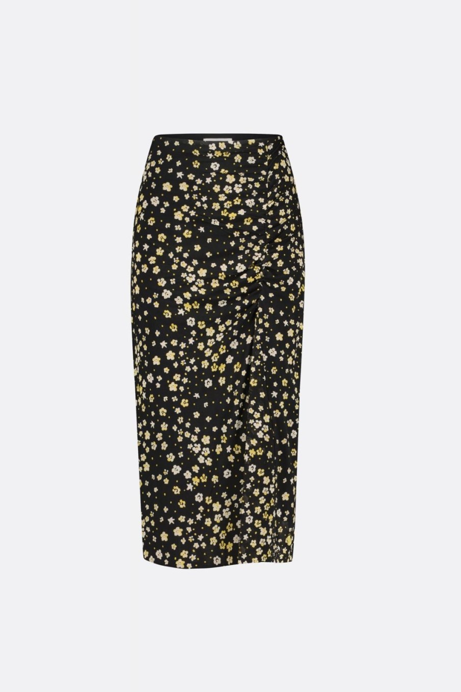 Online Fabienne Chapot Jessy Midi Skirt Black/Dijon