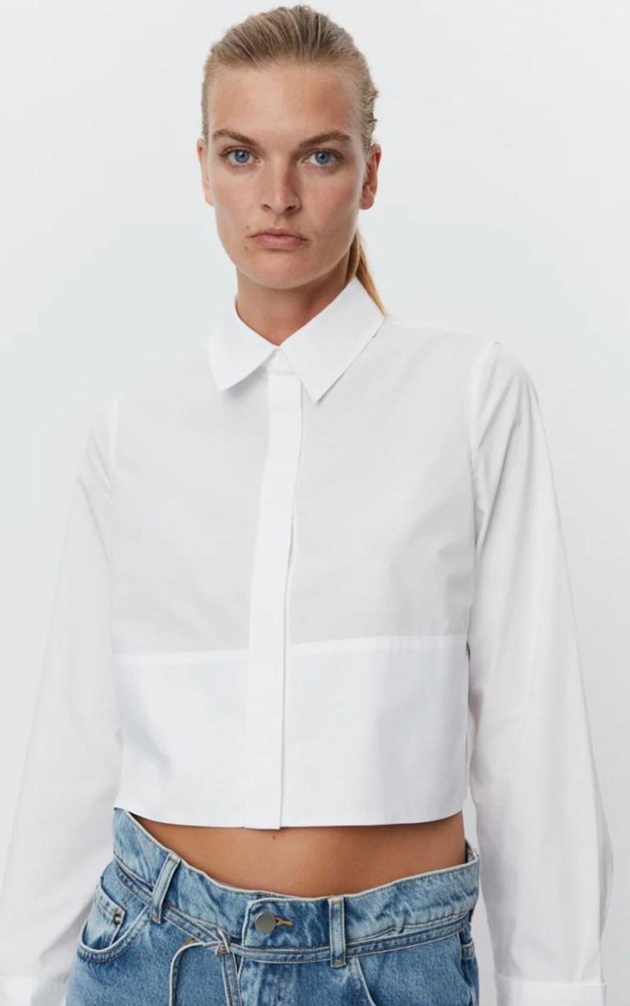 Hot Day Birger et Mikkelsen Maddox Shirt Solid Cotton