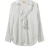 Clearance Mos Mosh Mmjelena Voile Shirt White