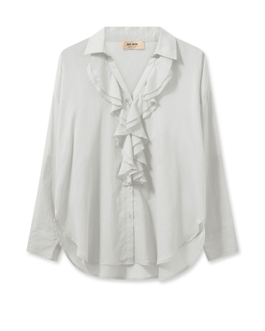 Clearance Mos Mosh Mmjelena Voile Shirt White