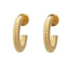 Clearance Talis Chains Ridge Earrings