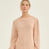 Hot Pieszak May Boatneck Knit English Rose