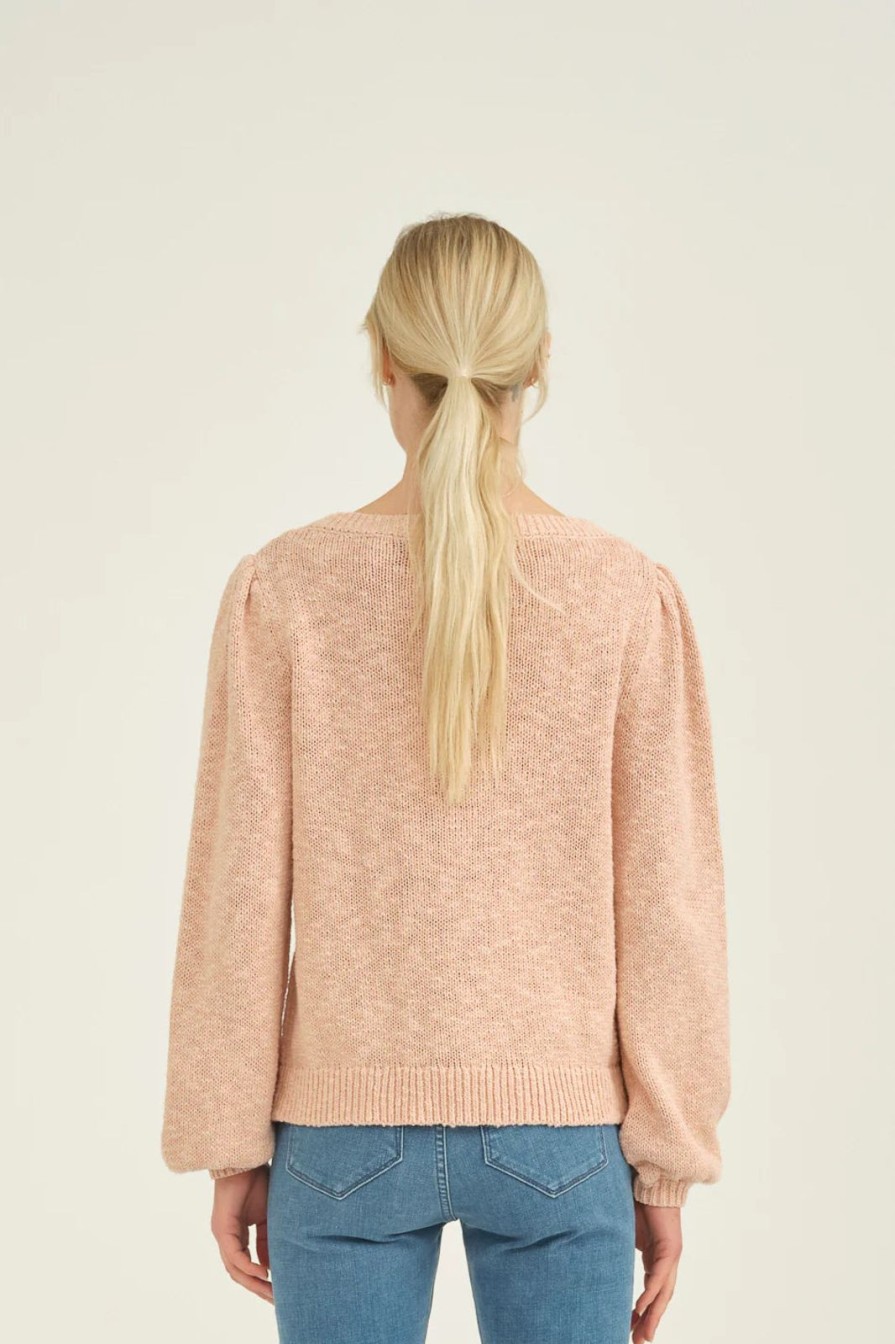 Hot Pieszak May Boatneck Knit English Rose