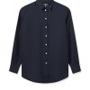 Online Mos Mosh Mmkarli Linen Shirt Salute Navy