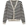 Hot Mos Mosh Mmkisana Stripe Knit Cardigan