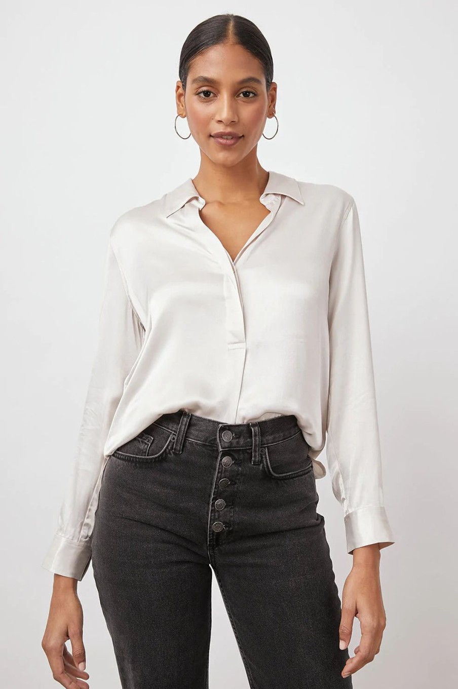 Clearance Rails Nissa Shirt Ivory