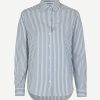 Wholesale Samsoe Samsoe Samadisoni Shirt Blue White Stripe