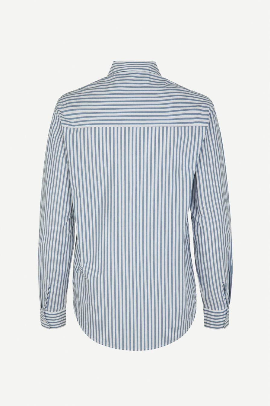 Wholesale Samsoe Samsoe Samadisoni Shirt Blue White Stripe