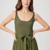 Clearance Paige Samosa Dress Dark Brushed Olive