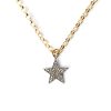 New Kirstie Le Marque Diamond Chunky Star Necklace