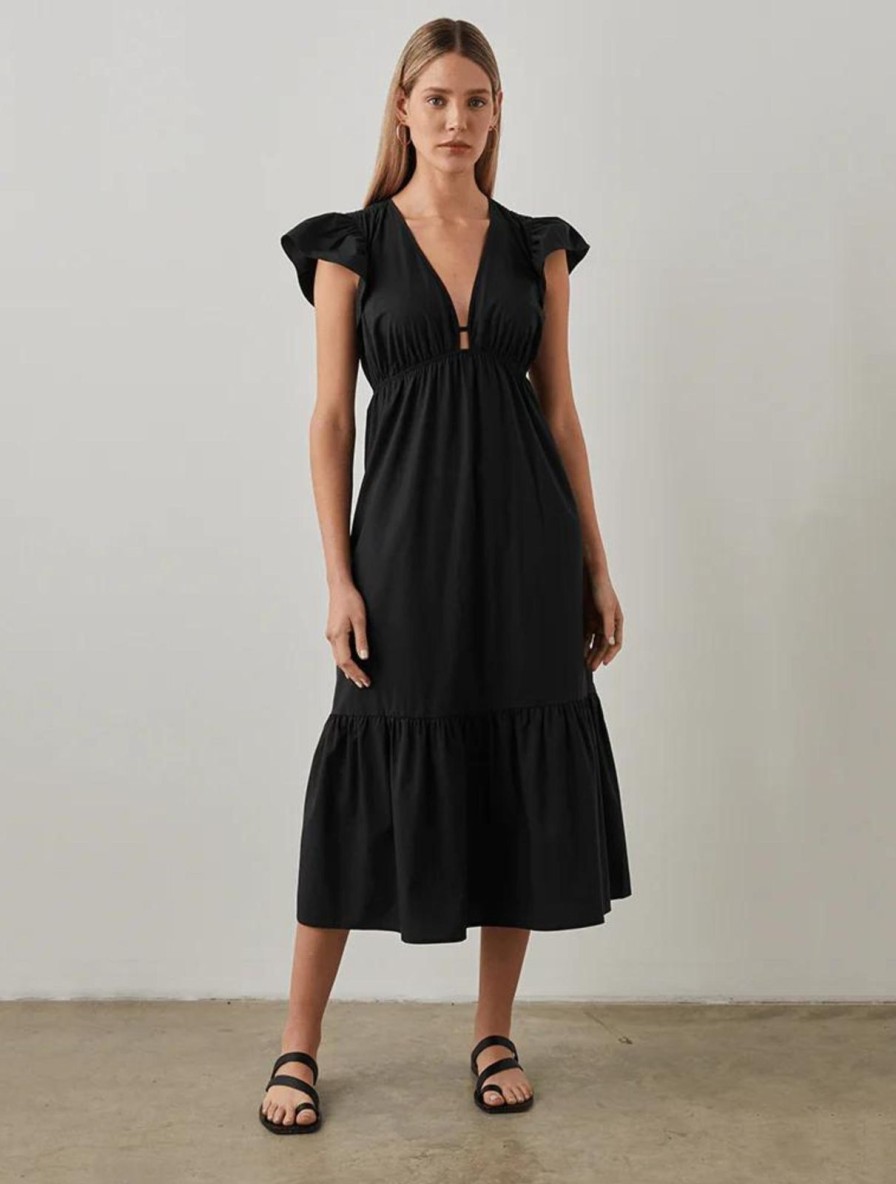 Online Rails Tina Dress Black