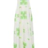 New Devotion Twins Markella Dress Green/Fuscia