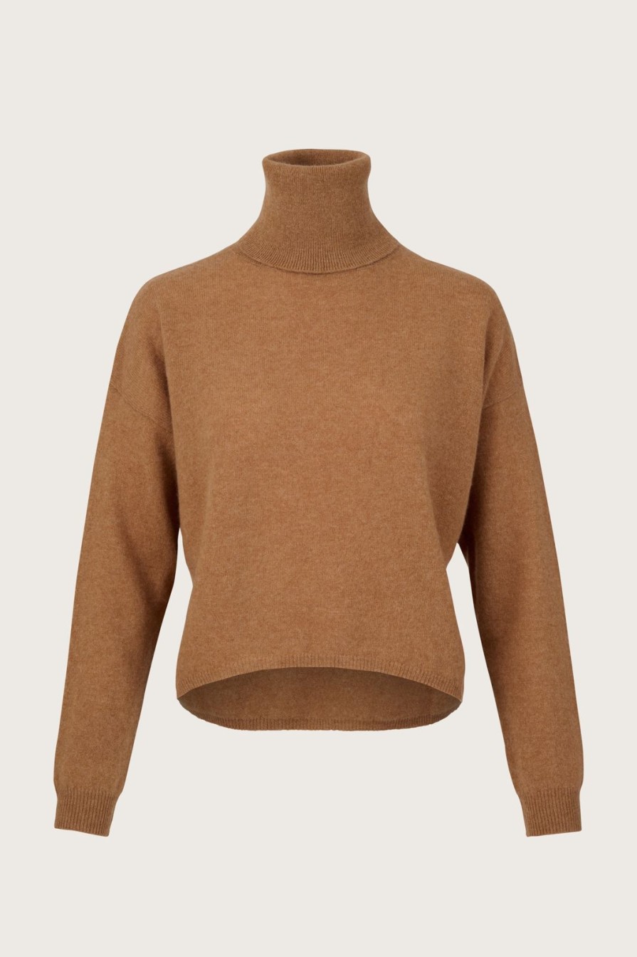 Best Brodie Susie Roll Neck Chestnut