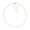 Hot Claudia Bradby Simple Button Pearl Necklace