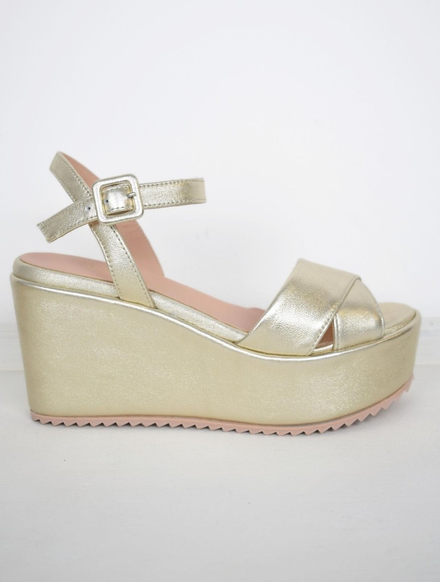 Wholesale Donna Lei Asana Wedge Gold