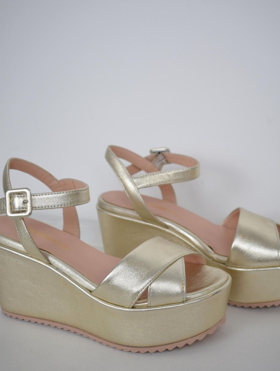 Wholesale Donna Lei Asana Wedge Gold