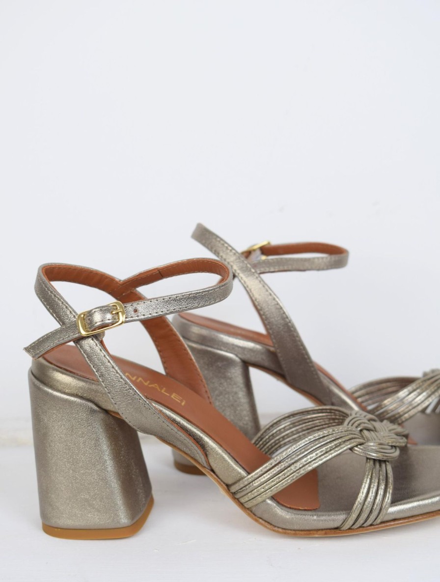 Clearance Donna Lei Riviera Sandal Pewter