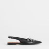 New Vagabond Hermine Black Slingbacks