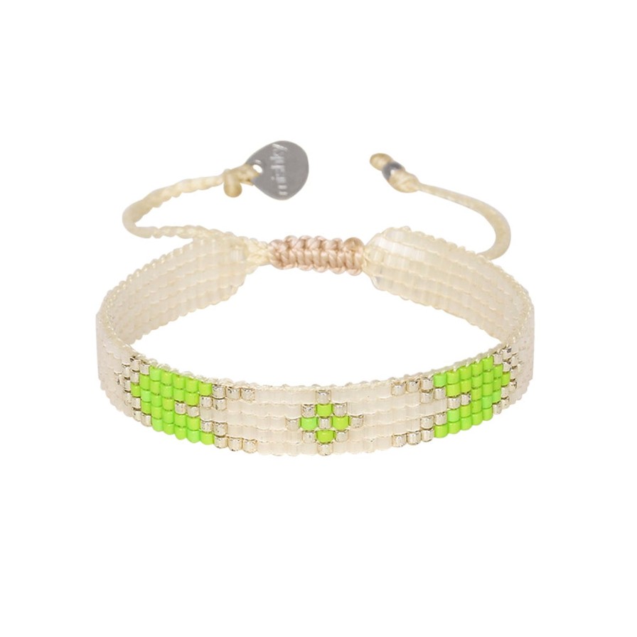 Online Mishky Peeky Xs Bracelet Lime/Ivory