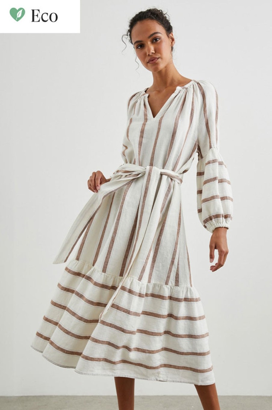 Wholesale Rails Vittoria Dress Coconut Stripe