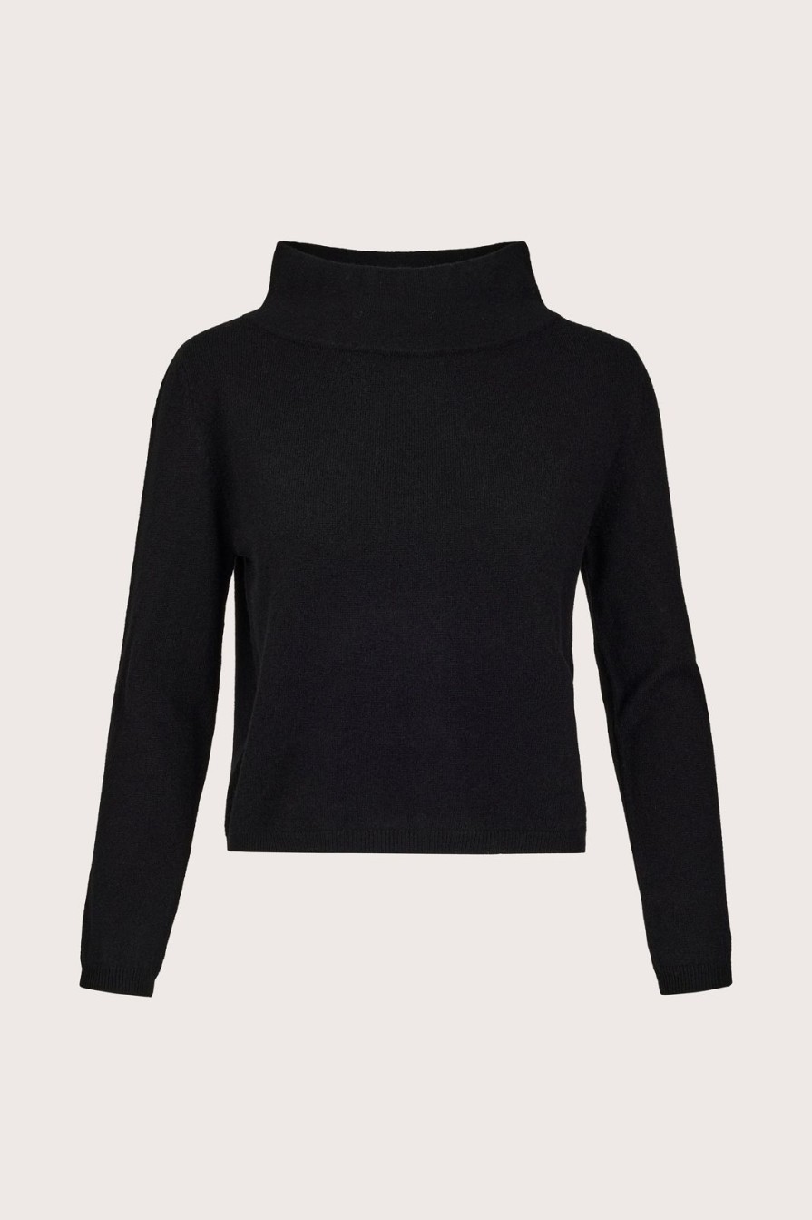 Clearance Sass & Edge Latimer Turtle Neck Black