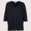 Wholesale Not Shy Emilie T-Shirt Black