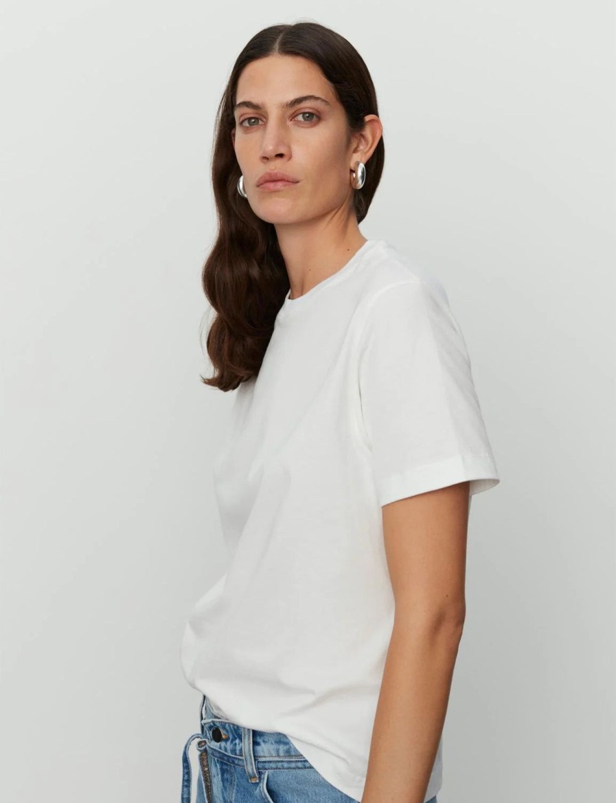 Best Day Birger et Mikkelsen Parry Heavy Jersey T-Shirt Bright White