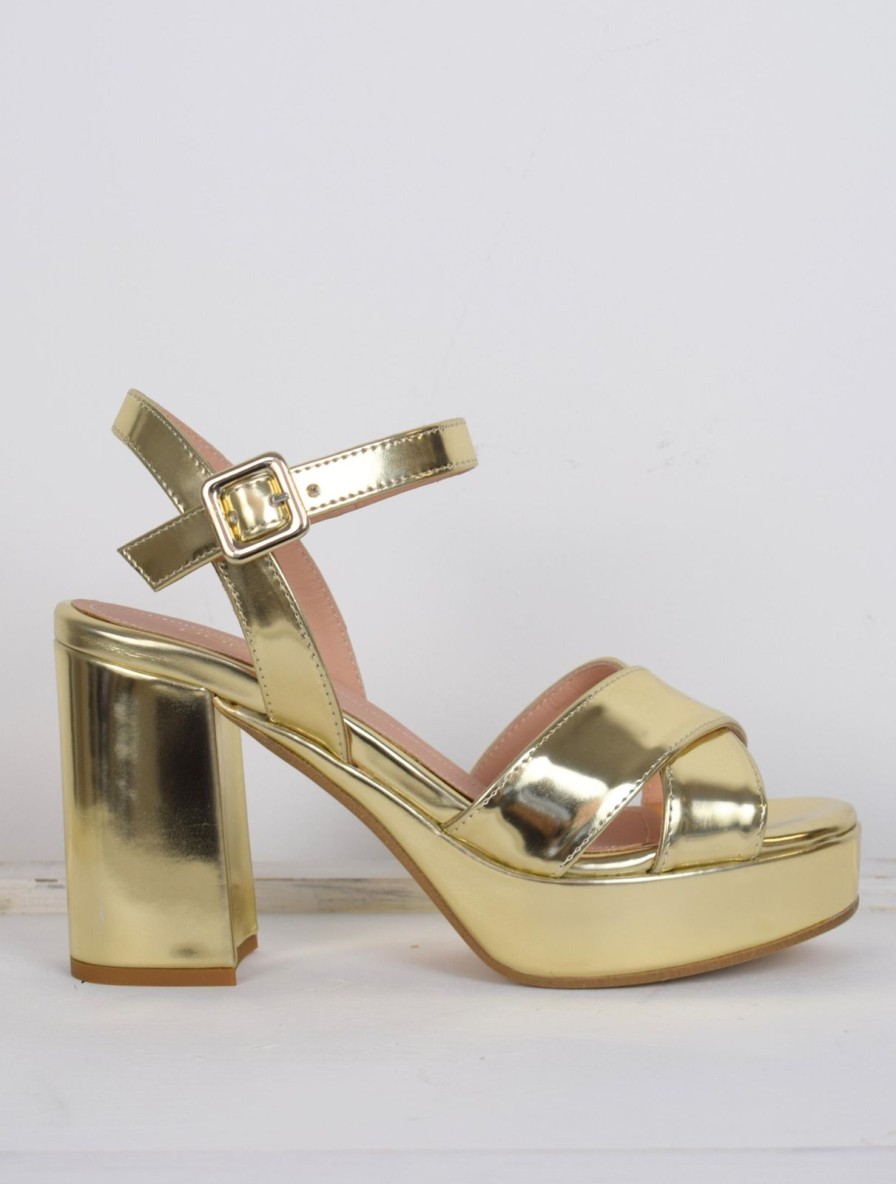 New Donna Lei Nevis Sandal Gold Shine