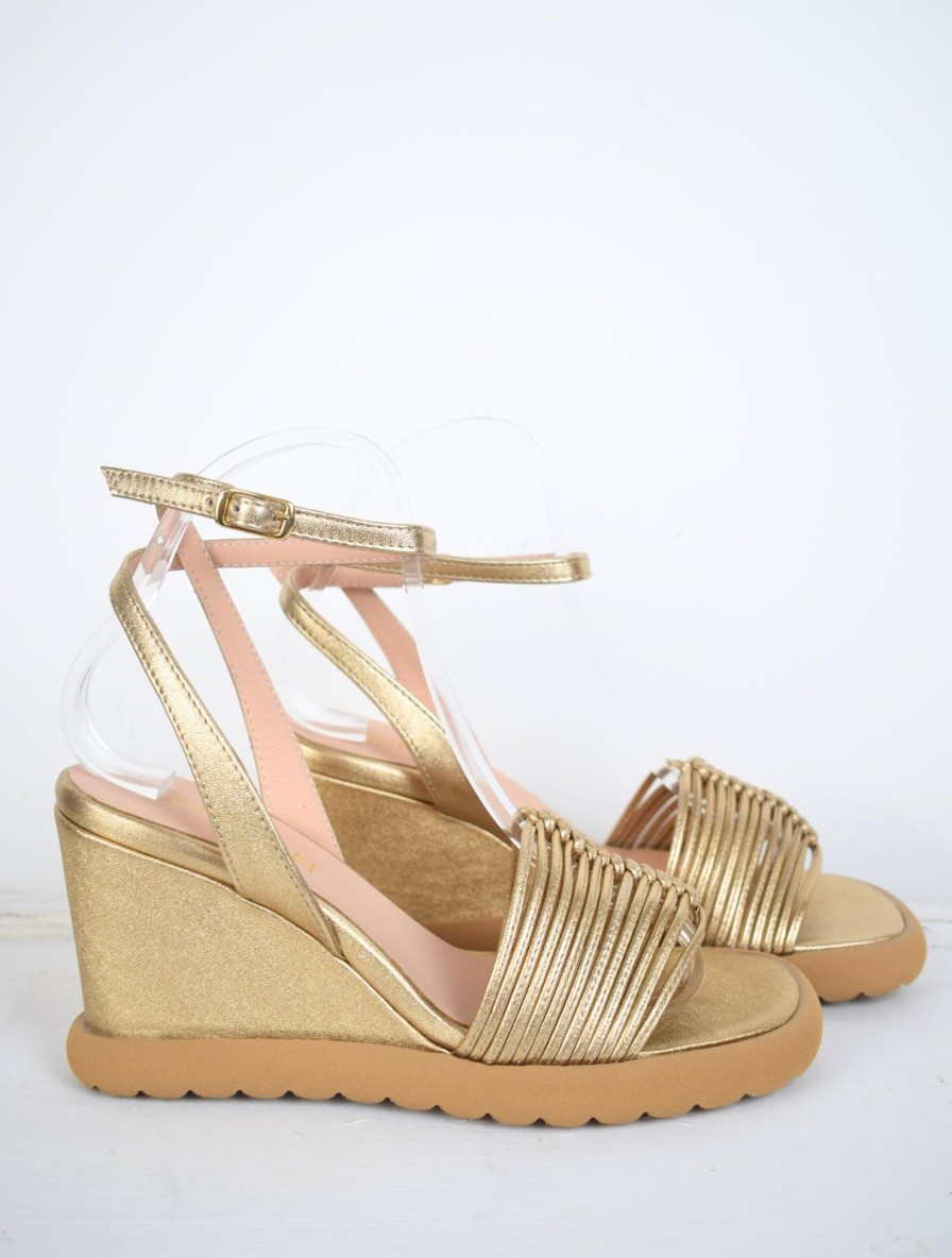 Clearance Donna Lei Capri Wedge Rose Gold