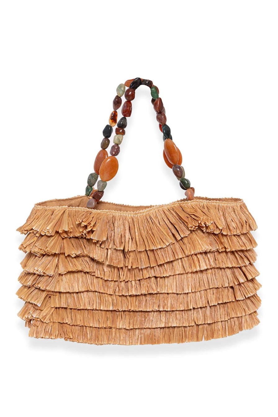 Hot Sundress Charles Bag Raffia Natural