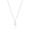 Best Claudia Bradby Favourite Pearl Drop Necklace Silver