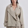 New Second Female Silvia Trench Jacket