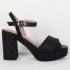 Online Donna Lei Dubai Sandal Raffia Black