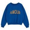 Wholesale Emile & Ida Zamour Amour Sweatshirt Sapphire