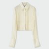 Hot Day Birger et Mikkelsen Shania Sheer Top Fringes Lemon