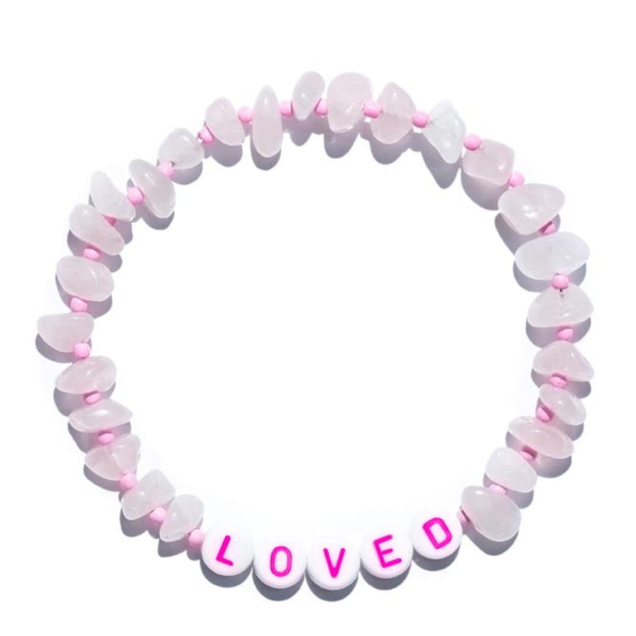 Best TINKALINK Loved Rose Quartz Bracelet