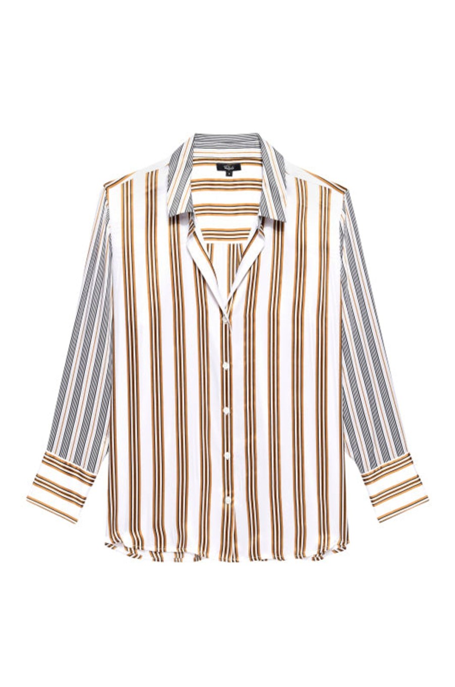 Wholesale Rails Dorian Shirt Bronze Mix Stripe